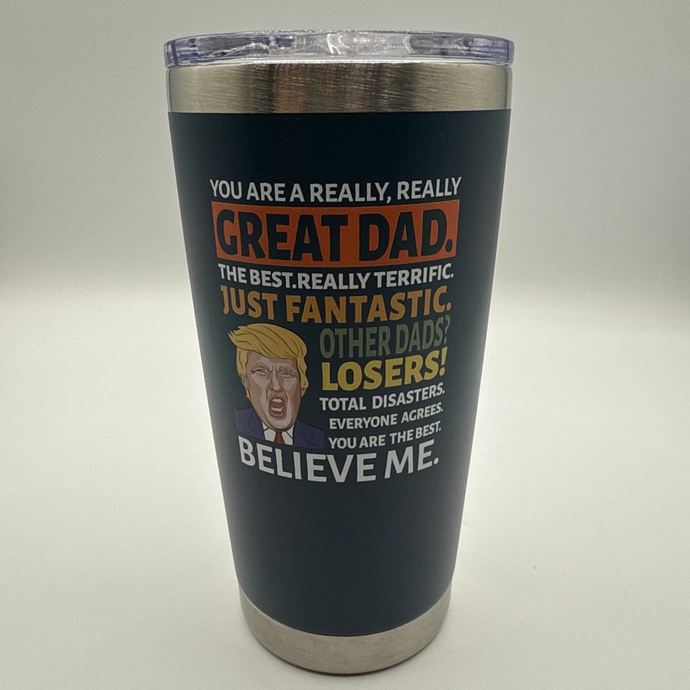 Father's Day Gifts for Dad from Daughter, Son, Kids‎ Gifts - Dad Birthday Trump